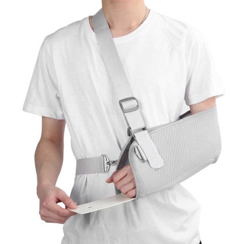 adjustable arm sling for elbow immobilizer