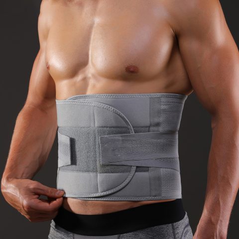 adjustable elastic waist support belt sports safety