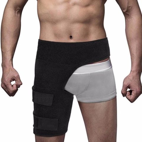 high support brace for muscle sprain