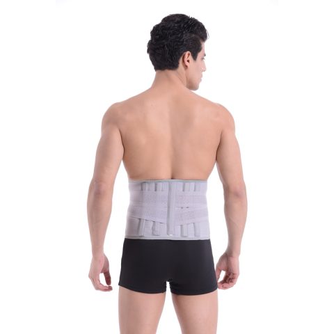 lumbar support belt for muscle strain recovery