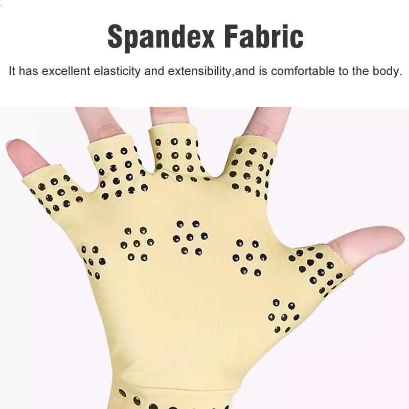 Compression Gloves Magnets Arthritis Therapy